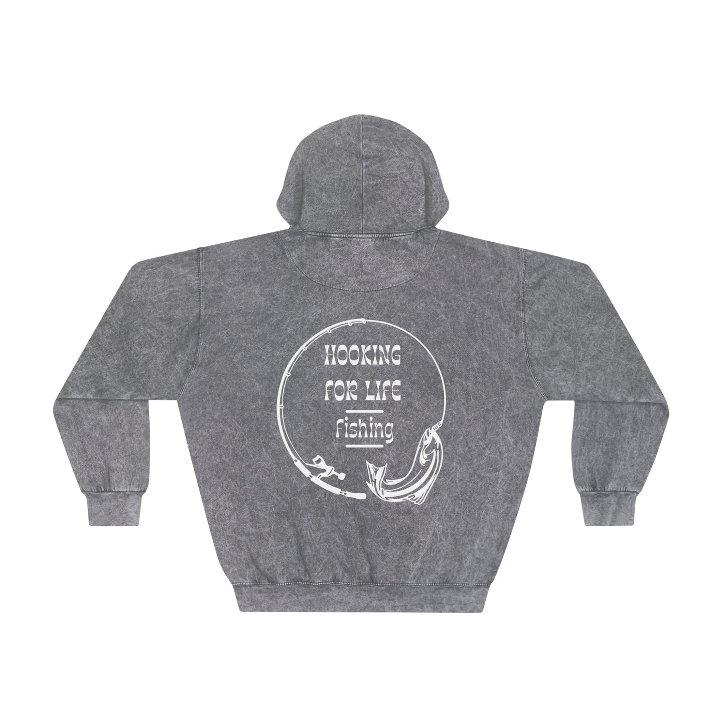 Hooking for Life - Fishing Men's Hoodie