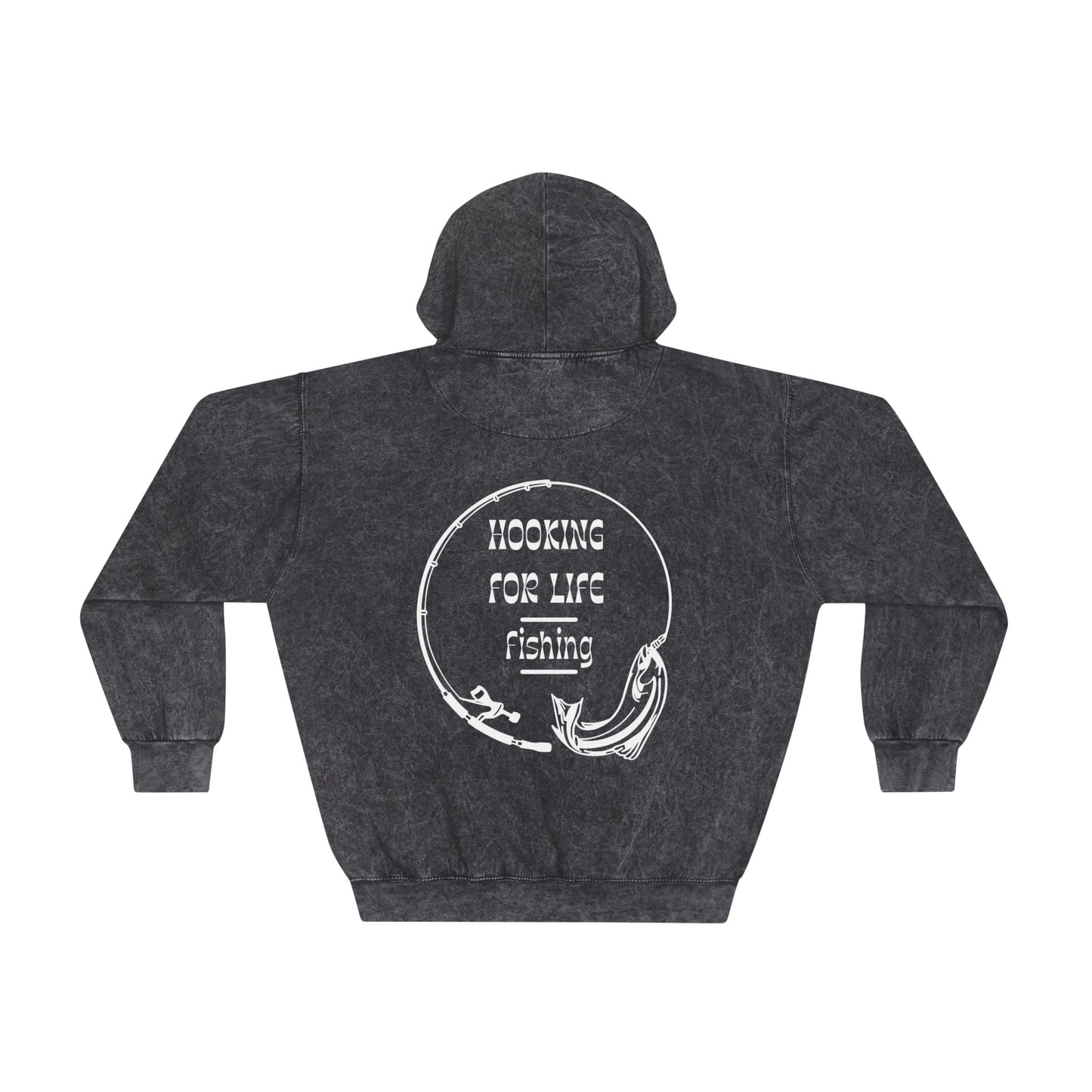 Hooking for Life - Fishing Men's Hoodie