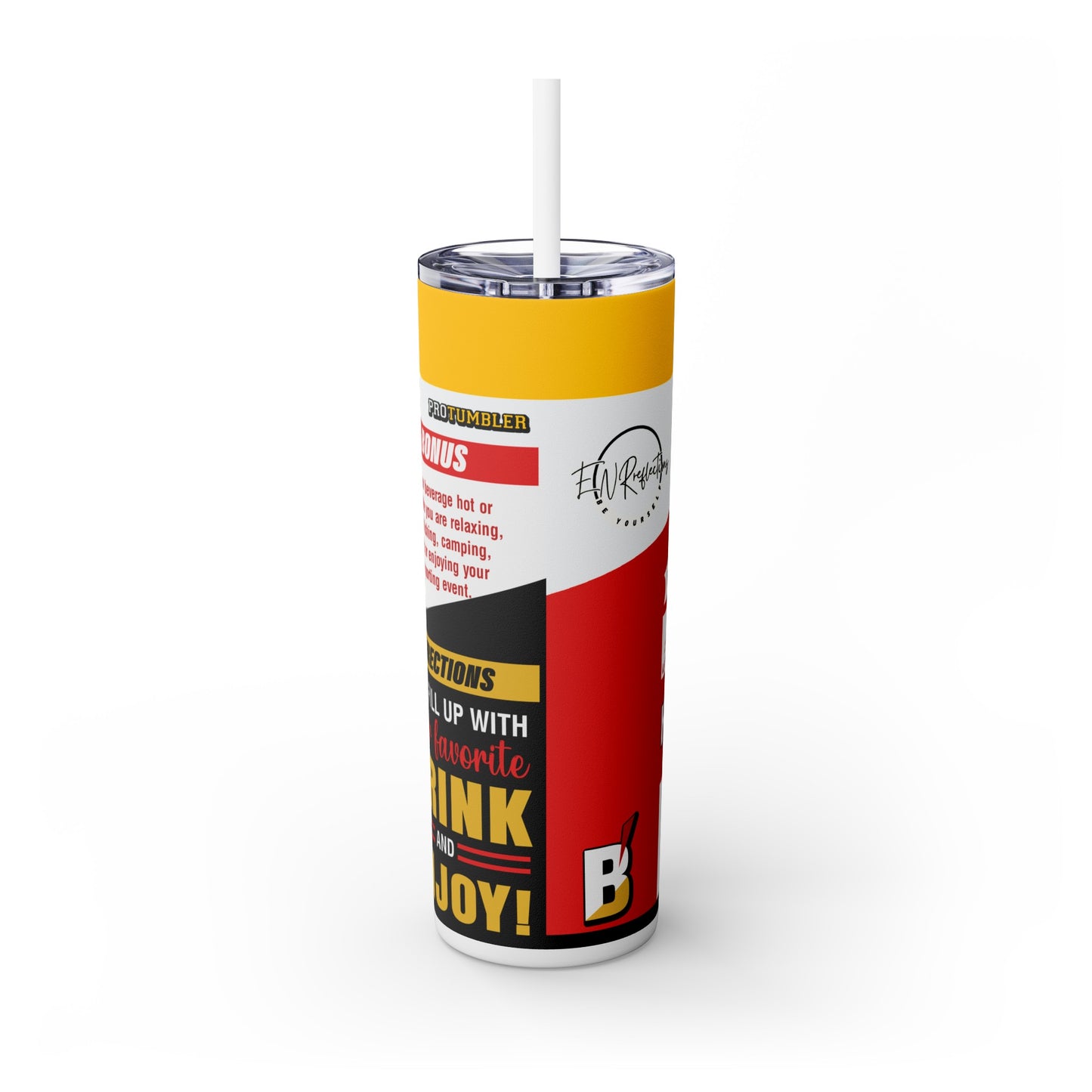 Blaster Party Tumbler with Straw, 20oz