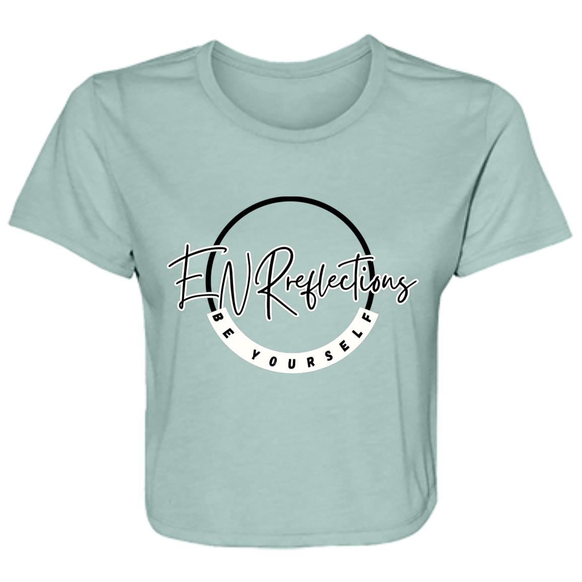 ENRreflections Ladies Flowy Cropped Tee