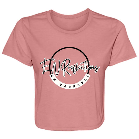 ENRreflections Ladies Flowy Cropped Tee