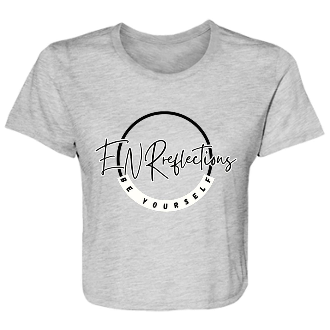 ENRreflections Ladies Flowy Cropped Tee