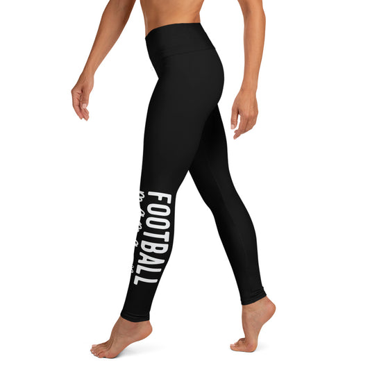 Football Mama Yoga Leggings