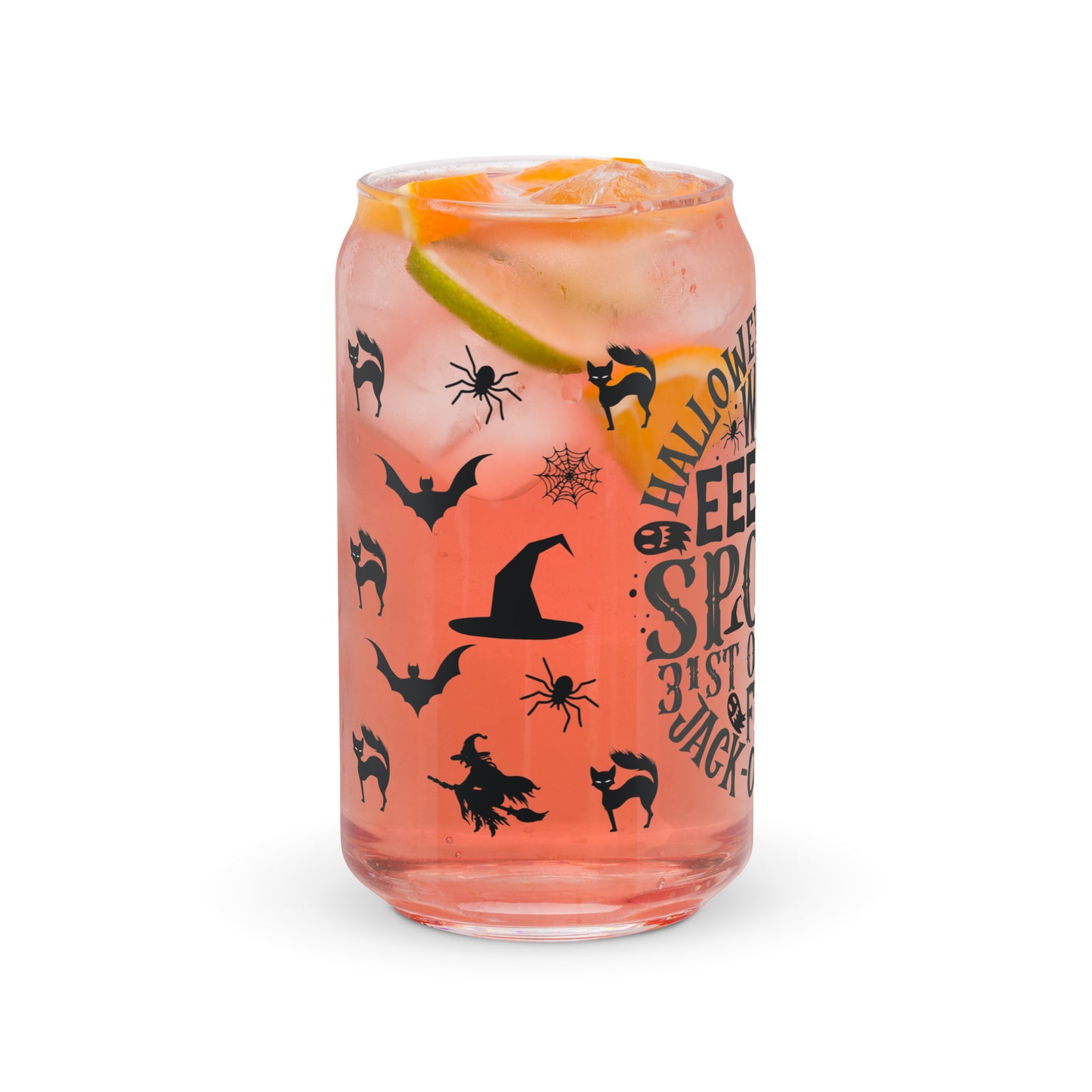 Halloween Can-shaped glass