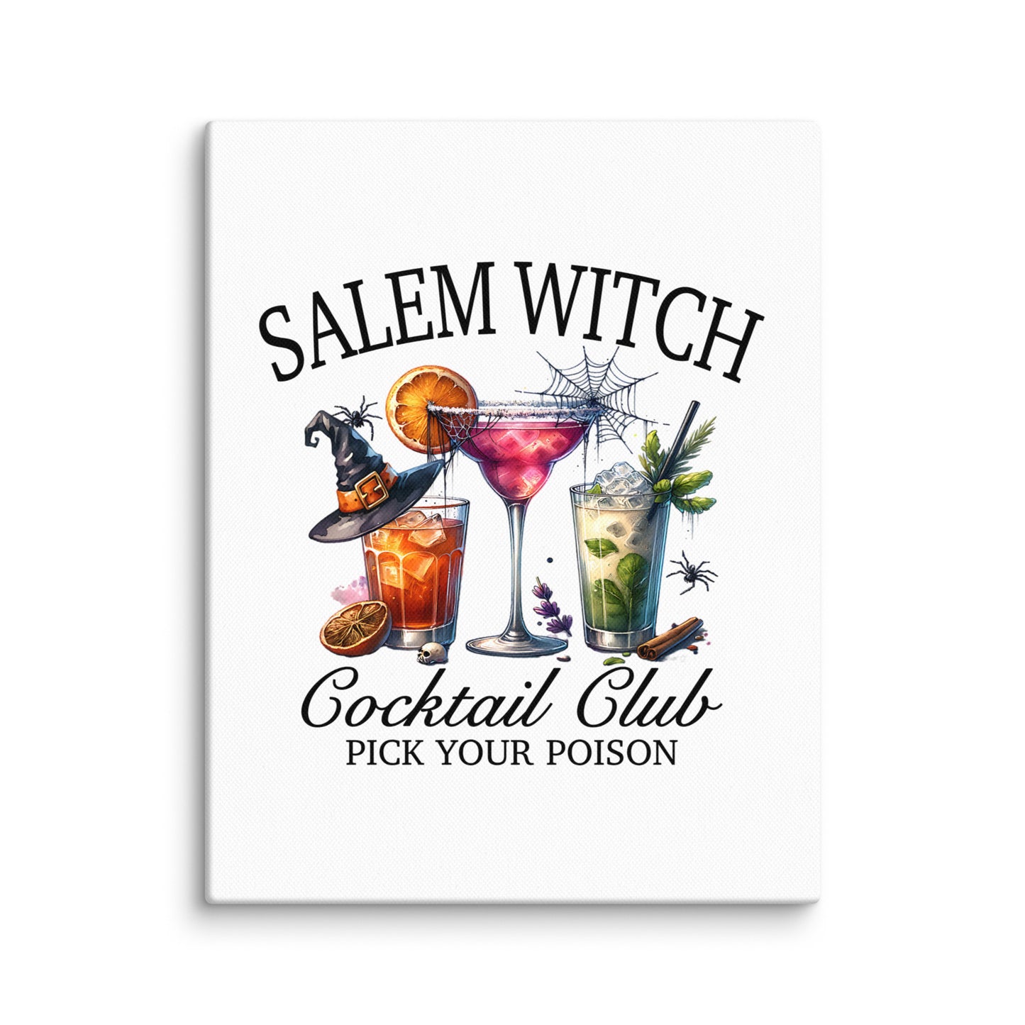 Salem Witch Social Club Canvas