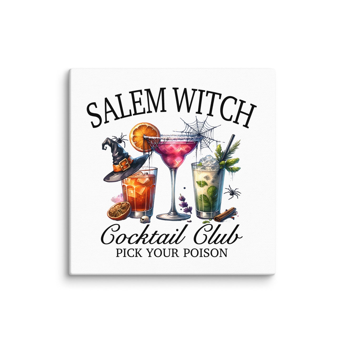 Salem Witch Social Club Canvas