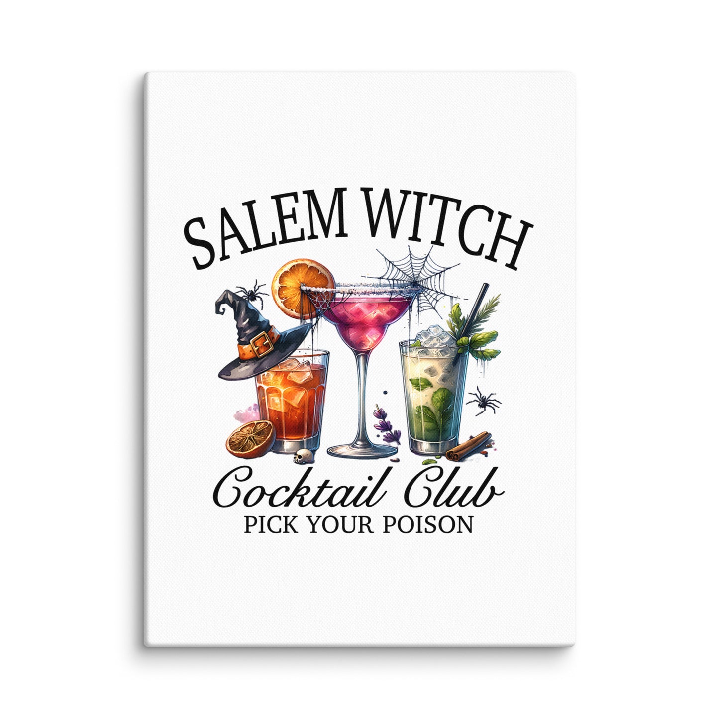 Salem Witch Social Club Canvas