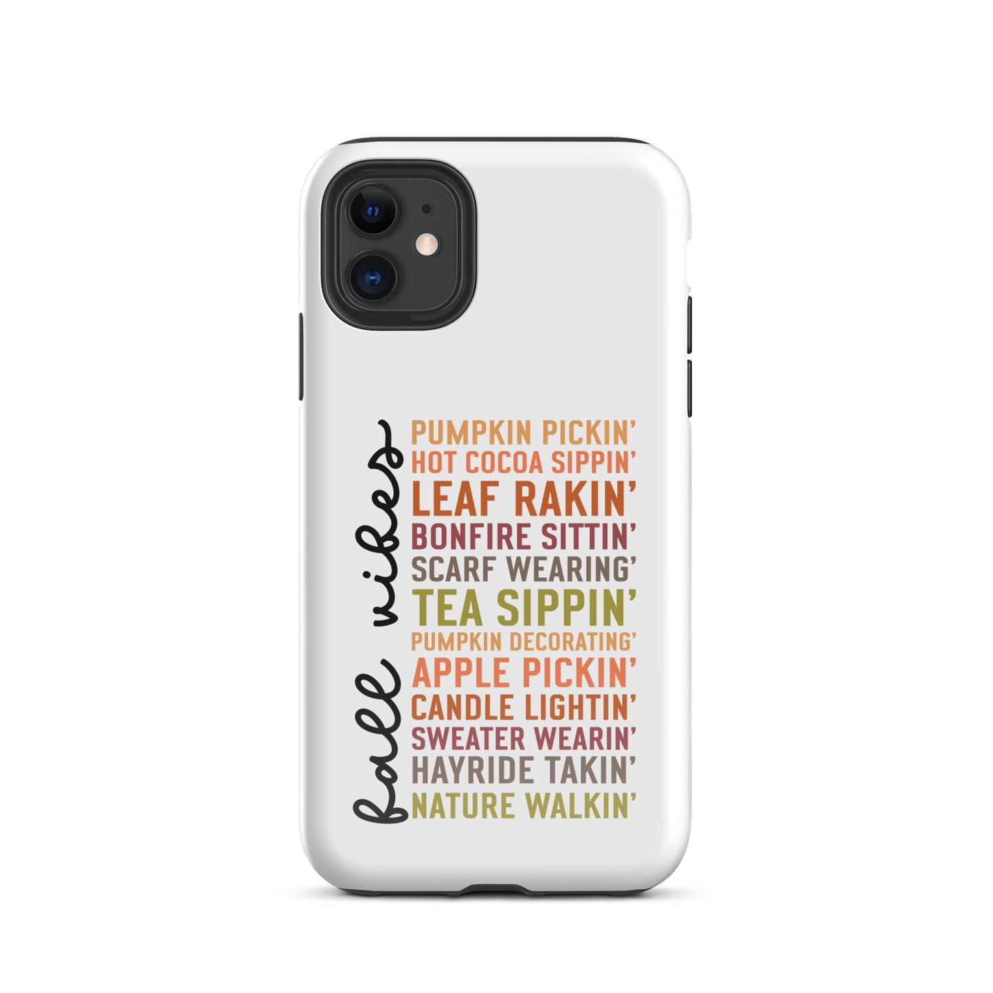 Fall Vibes Tough Case for iPhone®