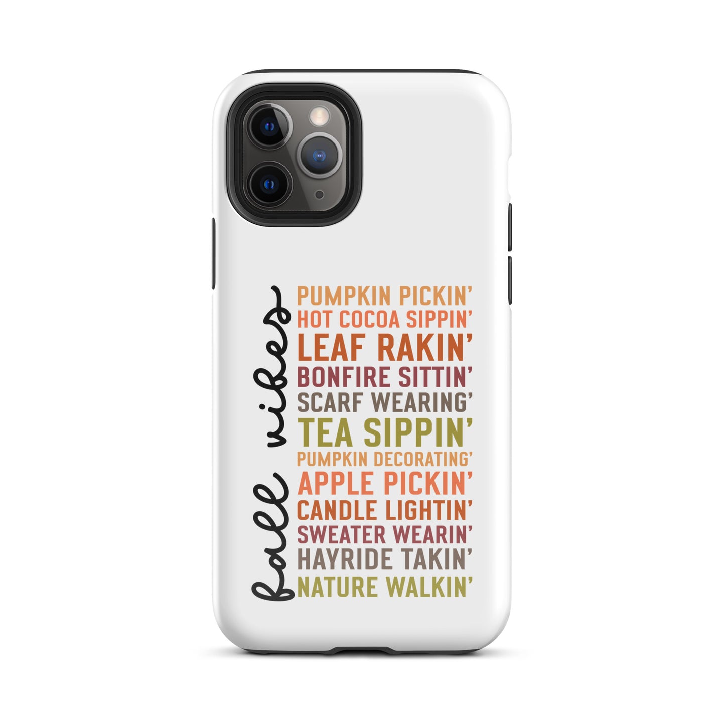 Fall Vibes Tough Case for iPhone®