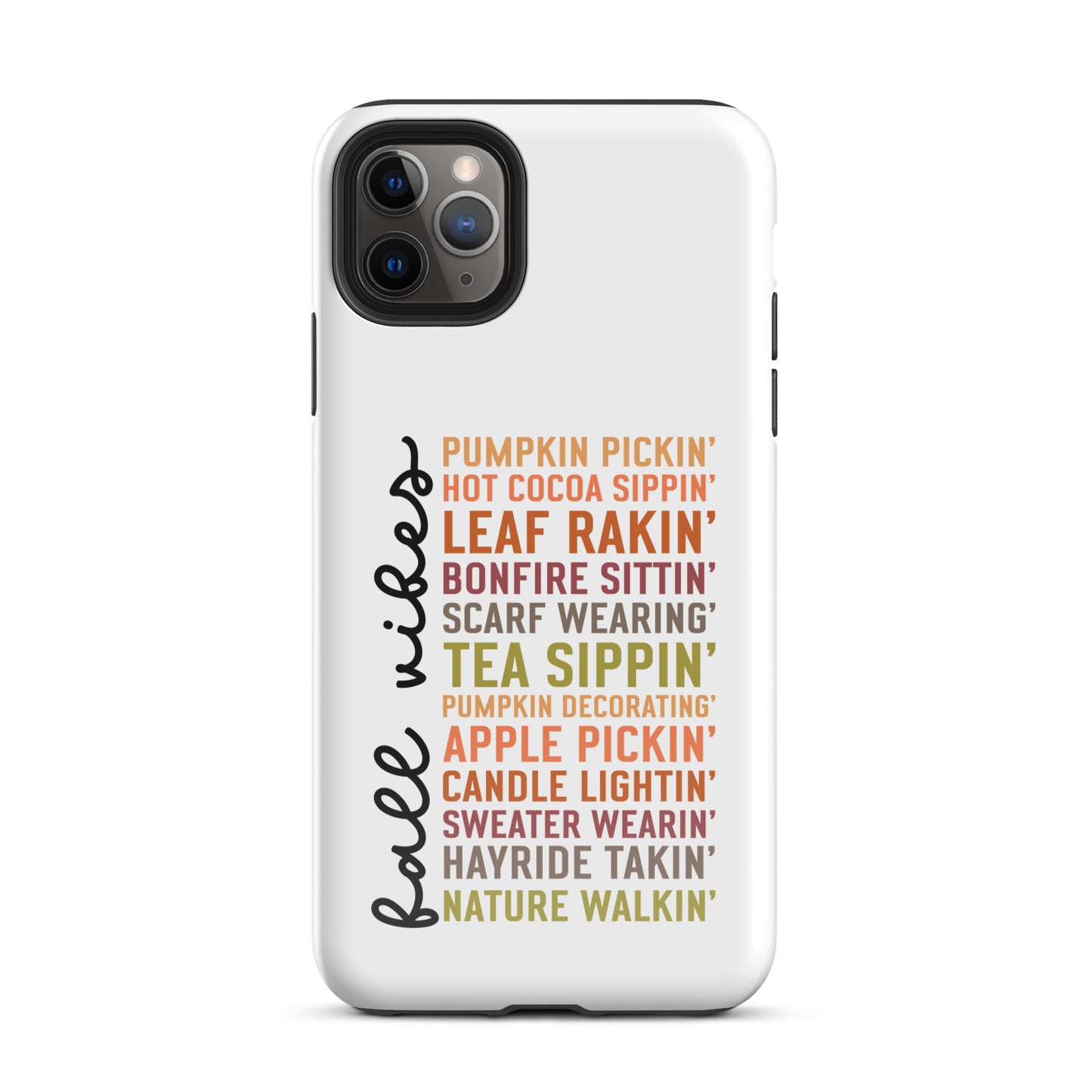 Fall Vibes Tough Case for iPhone®