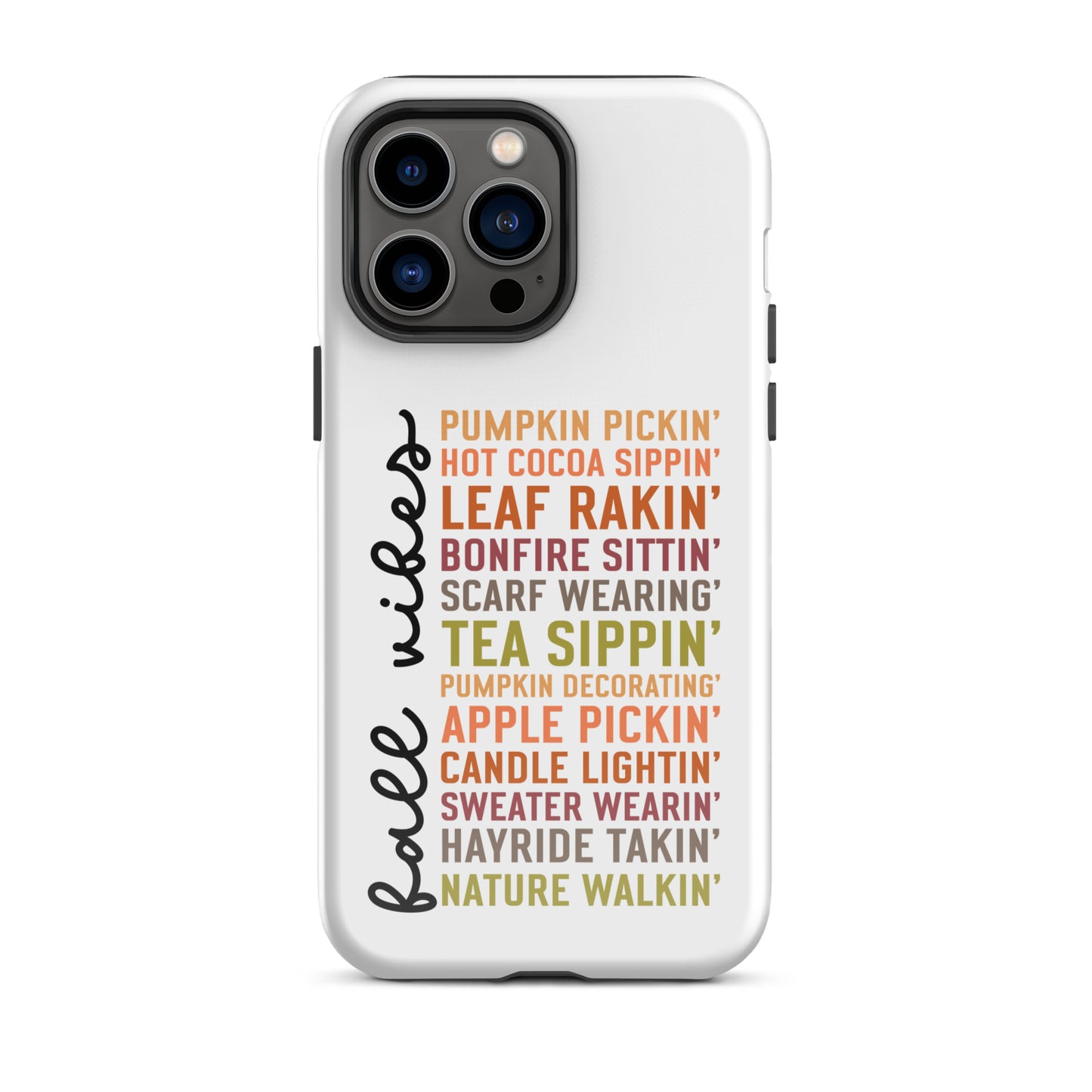 Fall Vibes Tough Case for iPhone®