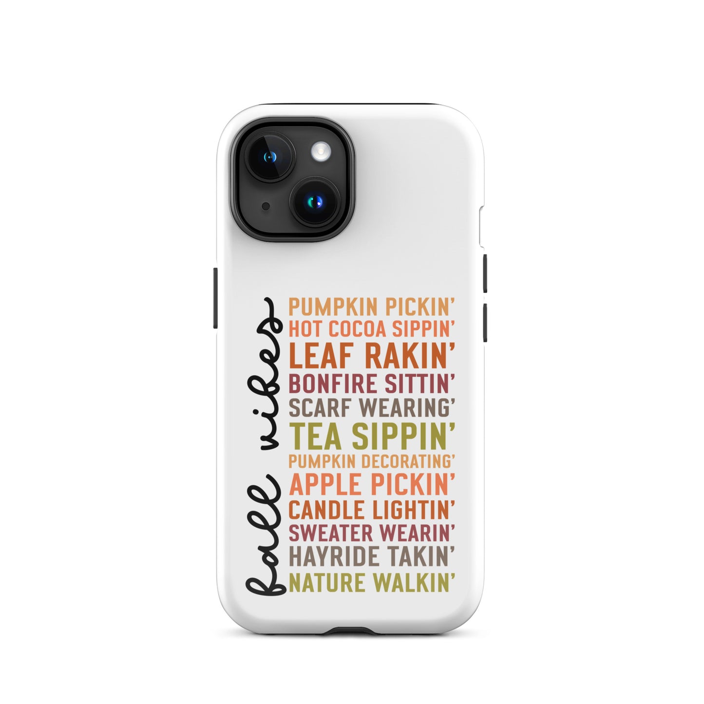 Fall Vibes Tough Case for iPhone®