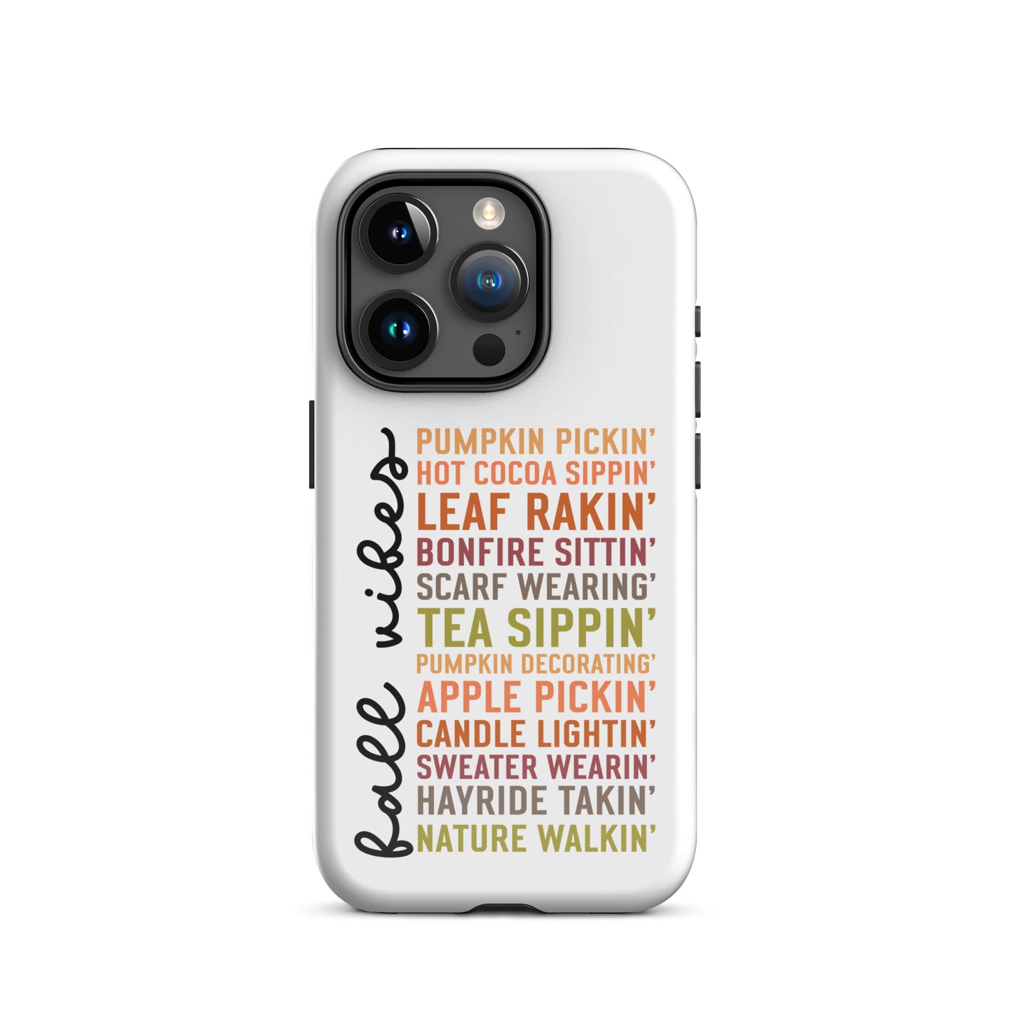 Fall Vibes Tough Case for iPhone®