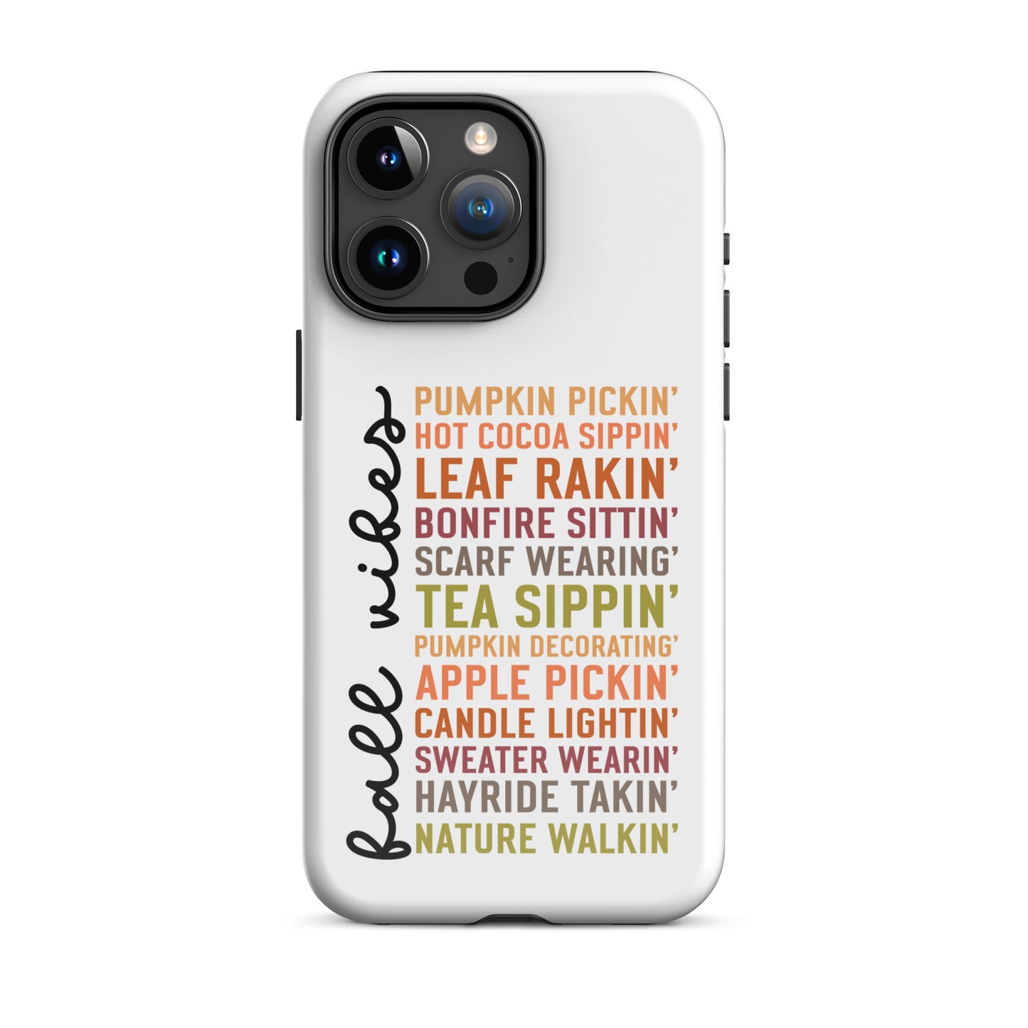 Fall Vibes Tough Case for iPhone®