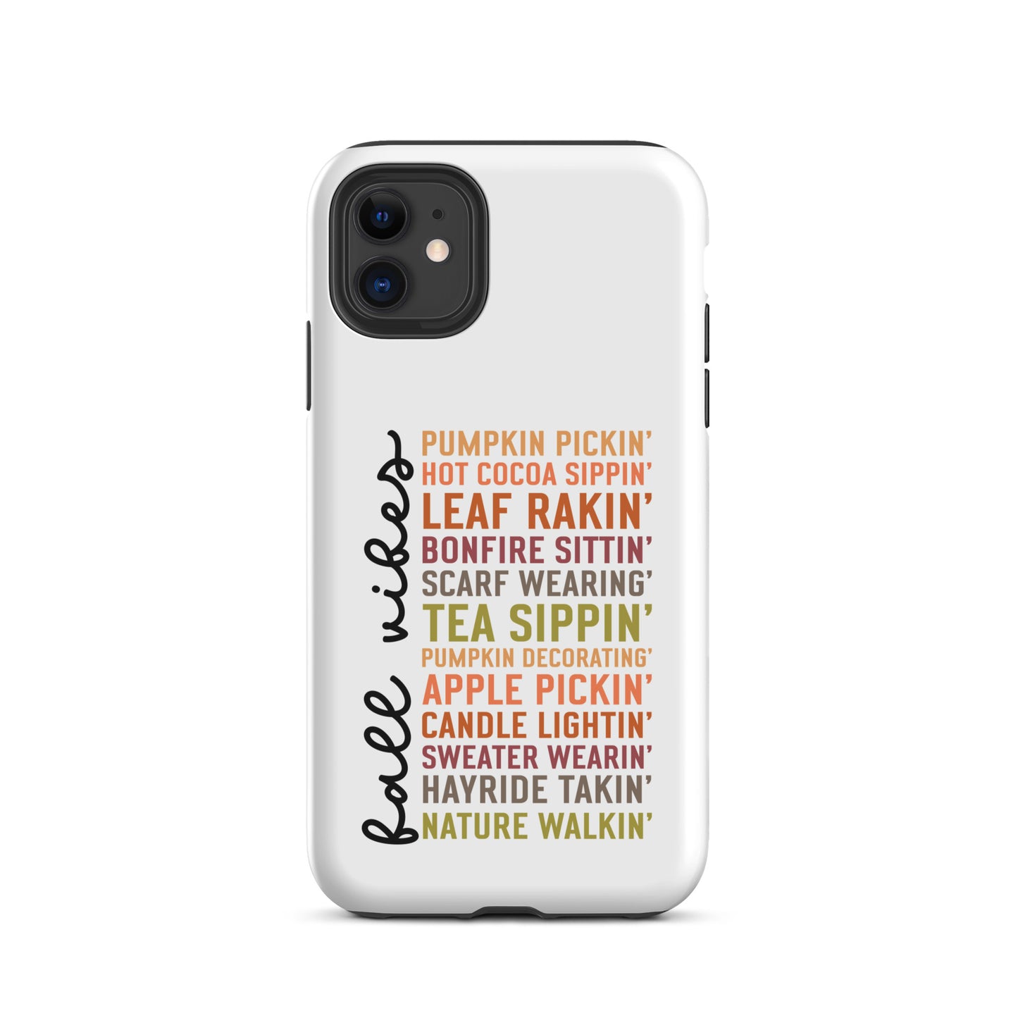 Fall Vibes Tough Case for iPhone®