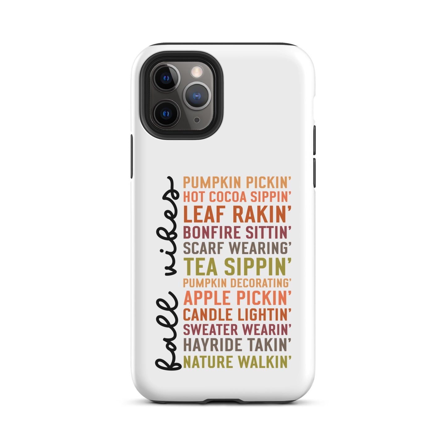 Fall Vibes Tough Case for iPhone®