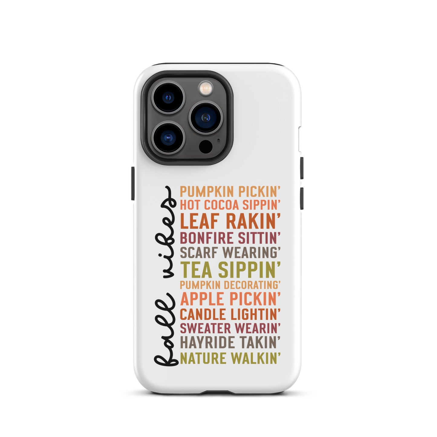 Fall Vibes Tough Case for iPhone®