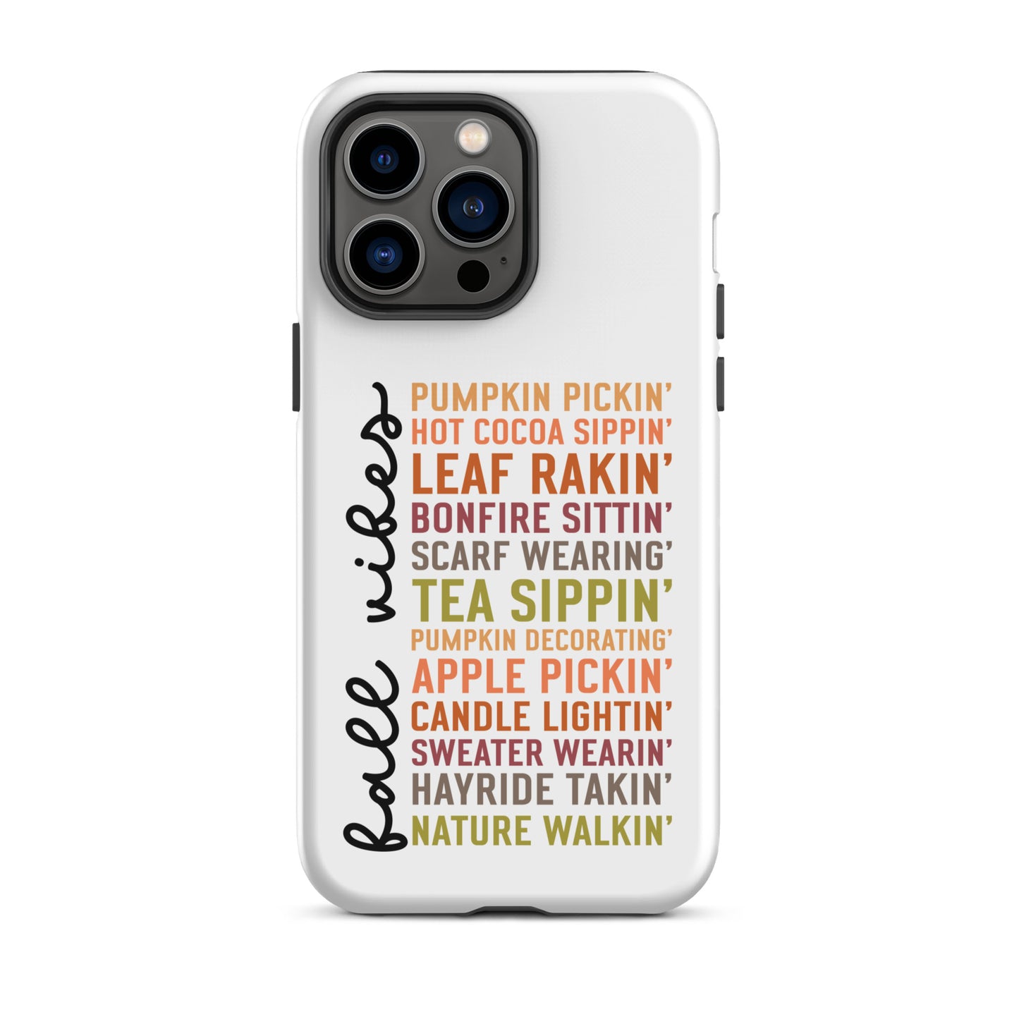 Fall Vibes Tough Case for iPhone®