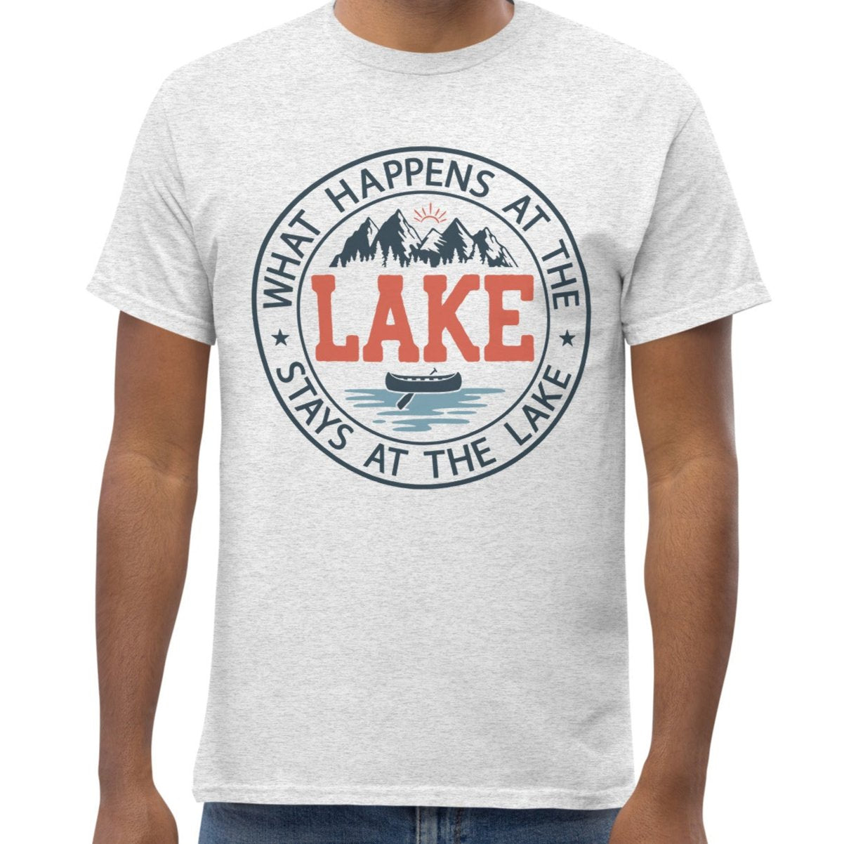 What Happens at the Lake Men's T-Shirt