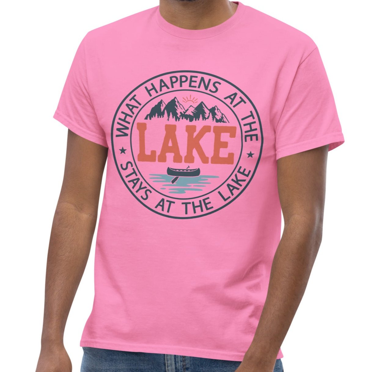 What Happens at the Lake Men's T-Shirt