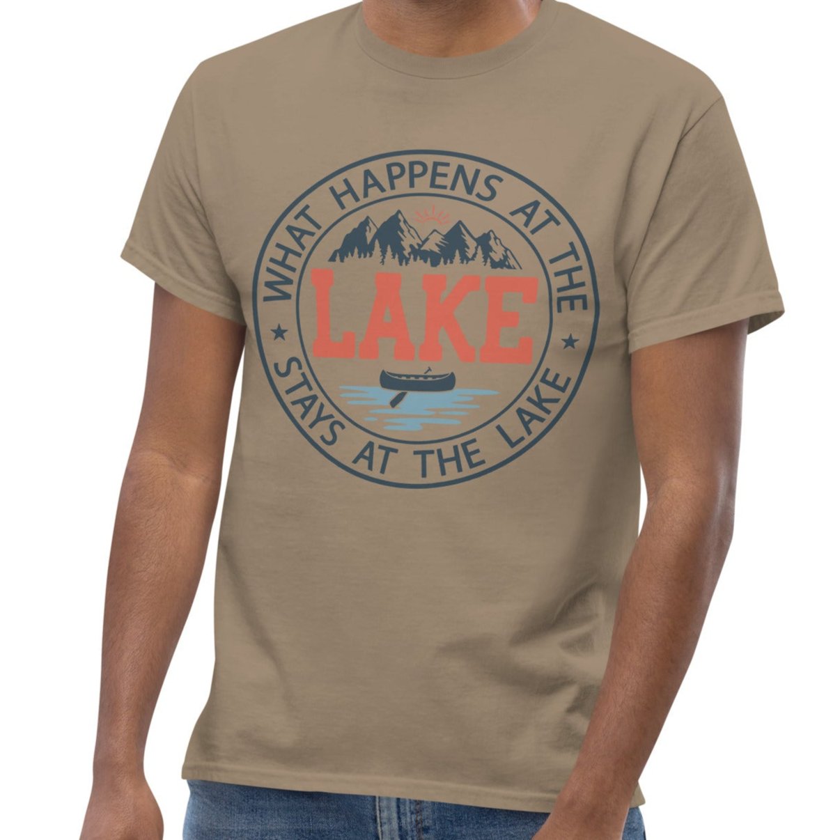 What Happens at the Lake Men's T-Shirt