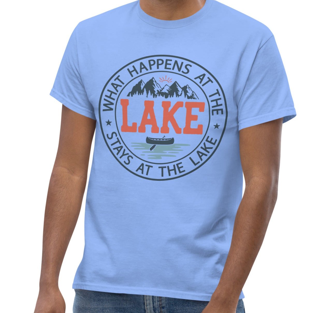 What Happens at the Lake Men's T-Shirt