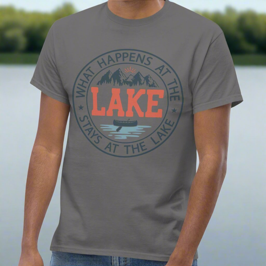 What Happens at the Lake Men's T-Shirt