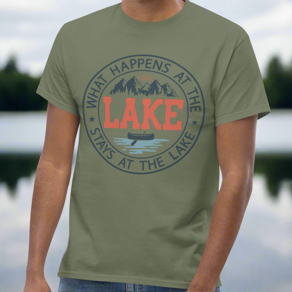 What Happens at the Lake Men's T-Shirt