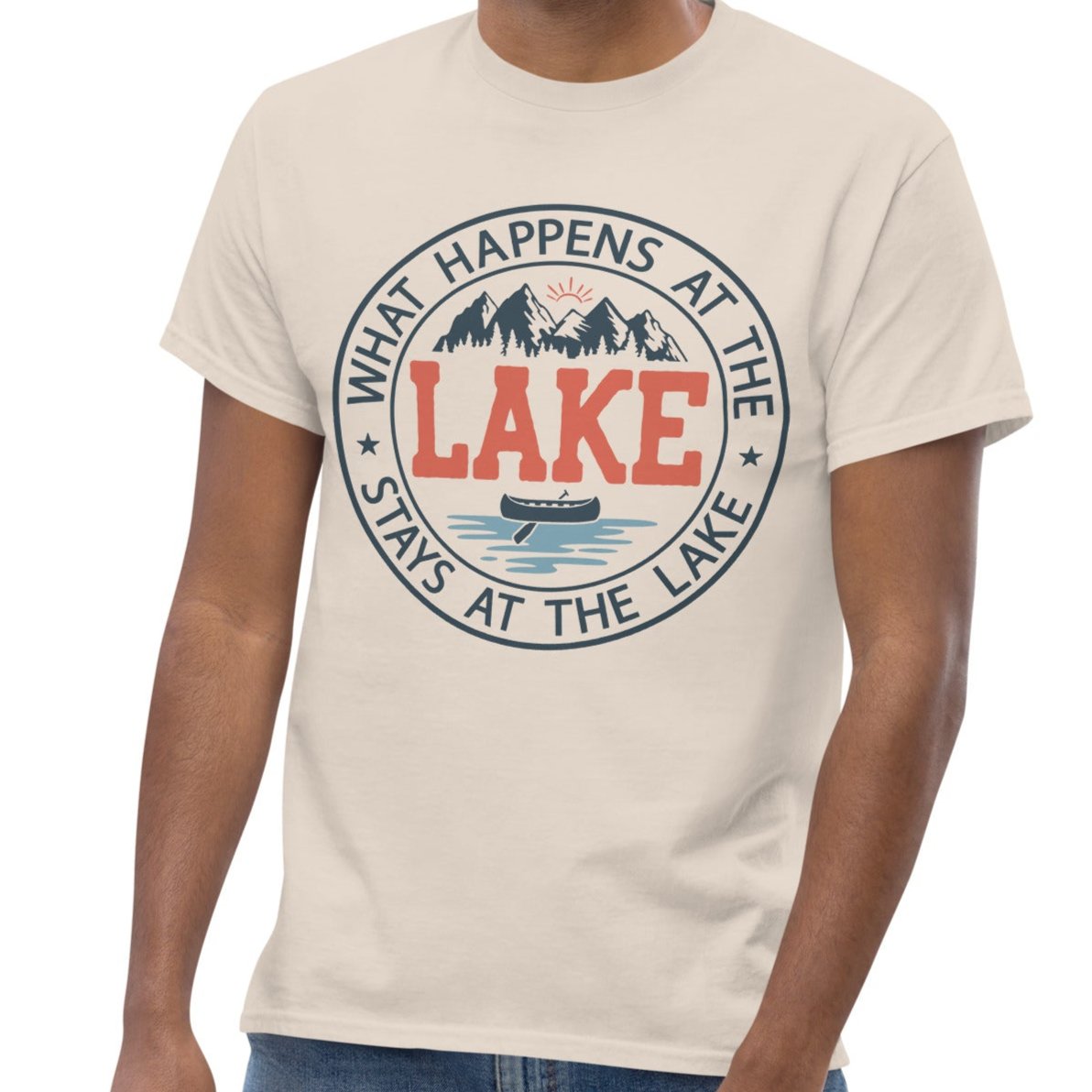 What Happens at the Lake Men's T-Shirt