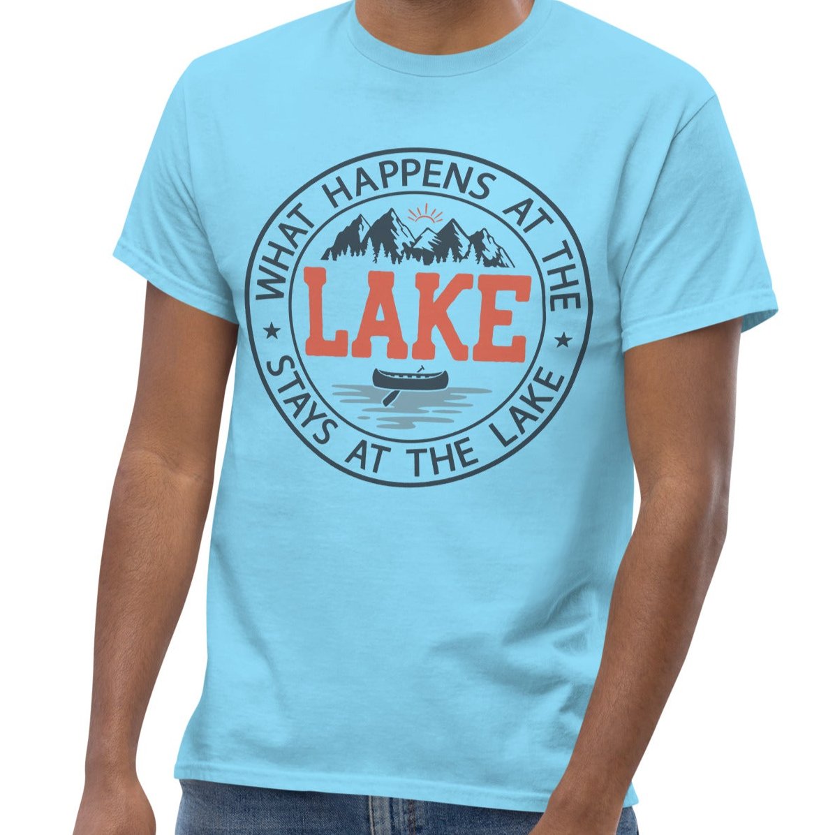 What Happens at the Lake Men's T-Shirt