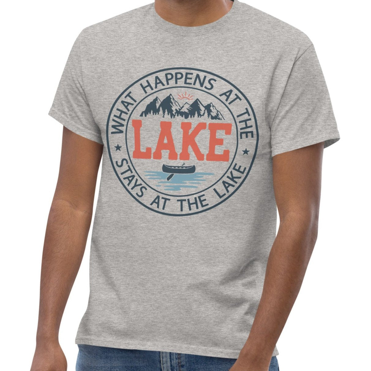 What Happens at the Lake Men's T-Shirt